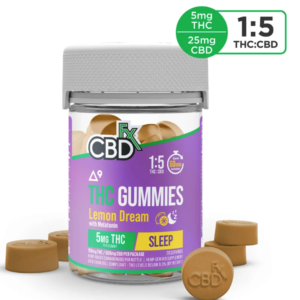 CBD Gummies + THC: Lemon Dream