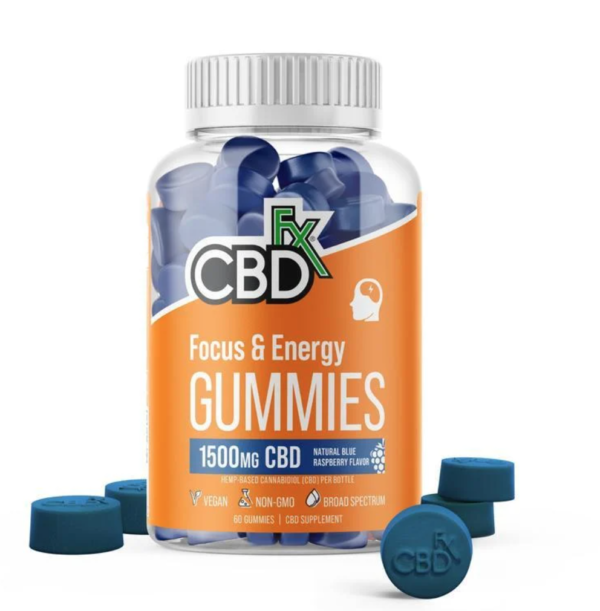 CBD Gummies for Focus & Energy 1500mg